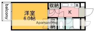 東京都調布市国領町5丁目【アパート】の間取り