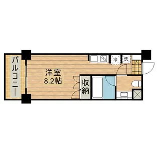 ドゥーエつつじヶ丘【0606号室】の間取り