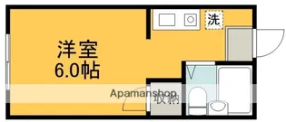 東京都調布市西つつじケ丘3丁目【アパート】の間取り