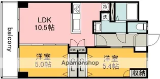 PARK MODERN つつじヶ丘(旧横田ファイブ)【11階】の間取り
