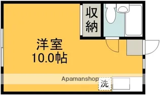 東京都調布市東つつじケ丘1丁目【アパート】の間取り