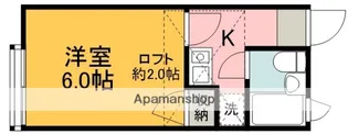 東京都調布市富士見町4丁目【アパート】の間取り