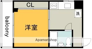 JLBグランエクリュ調布【2階】の間取り