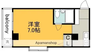 東京都調布市布田2丁目【マンション】の間取り