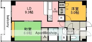 アルテサーノ調布【4階】の間取り
