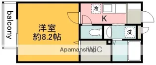 東京都調布市若葉町2丁目【アパート】の間取り