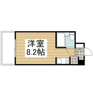 アンバサダー調布【5階】の間取り