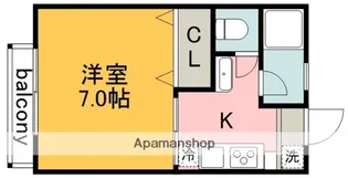 ライズハイツ【2階】の間取り