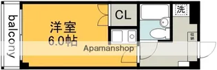 サンハイツAMIE【2階】の間取り