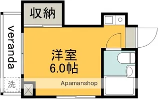 フラワーマンション【301号室】の間取り