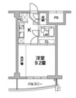 東京都稲城市東長沼【マンション】の間取り
