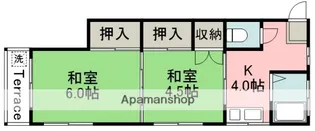 東京都調布市佐須町4丁目【アパート】の間取り