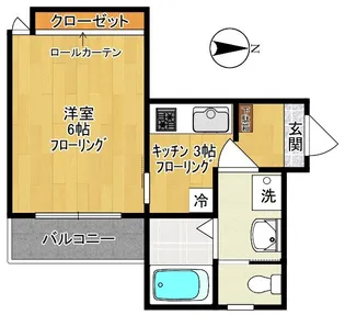 アムール・セイカ【1階】の間取り