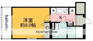 東京都調布市布田6丁目【マンション】の間取り