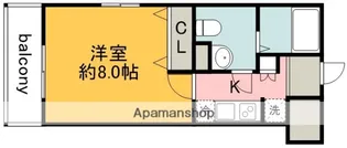AZEST調布【4階】の間取り