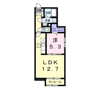 ヴェッタ コスタ【1階】の間取り