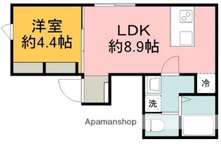 RAFFINE CHOFU【2階】の間取り