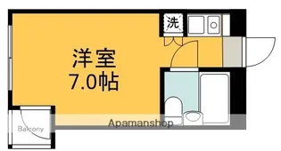 マートルコート尾山台Ⅱ【307号室】の間取り