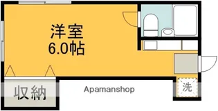 青雲荘A【5号室】の間取り