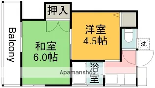 井上荘【2階】の間取り