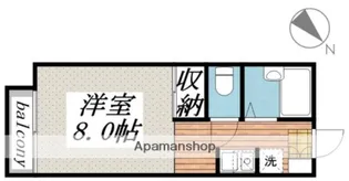 コーポつつじ【2階】の間取り