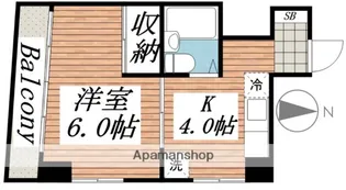 昭花園ビル【2階】の間取り