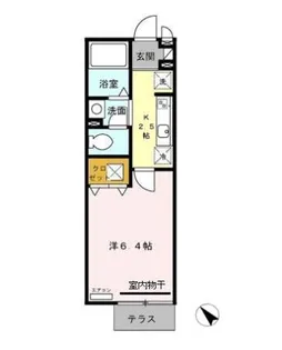 グレイス世田谷【1階】の間取り