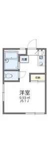 レオパレスYOSHIKO【1階】の間取り