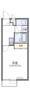 レオパレス三田【2階】の間取り