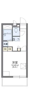 レオパレスJOY【1階】の間取り