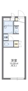 レオパレス砧公園【1階】の間取り