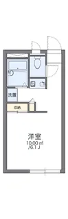 レオパレスサンワ【2階】の間取り