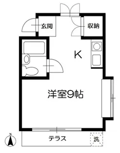 東京都世田谷区松原5丁目【アパート】の間取り