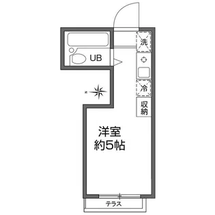 パークサイド国領【1階】の間取り