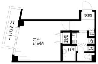 MAZZO KARASUYAMA−マッゾ カラスヤマ【2階】の間取り