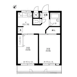 アーバン・ドヌール【3階】の間取り