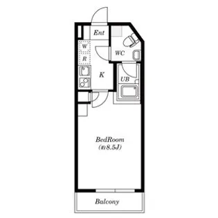 DーSQUARE千歳船橋【4階】の間取り