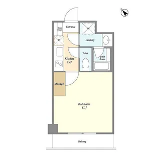 AYUTAKA【3階】の間取り