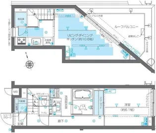 ZOOM広尾【4階】の間取り