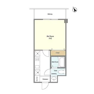 AYUTAKAⅡ【3階】の間取り