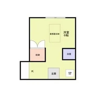 グリーンハイツ喜多見【2階】の間取り