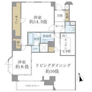 howff RELAX三軒茶屋【2階】の間取り