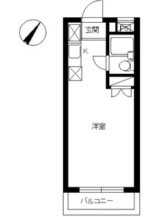 スカイコート向ケ丘遊園第2【106号室号室】の間取り