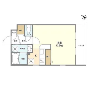 DELCCS田園調布【2階】の間取り