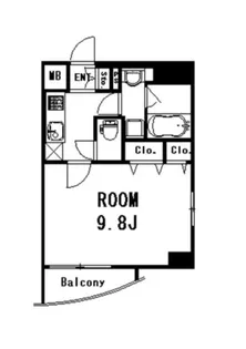 カノンパレス【8階】の間取り