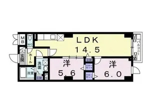 シエラ クレスト【2階】の間取り