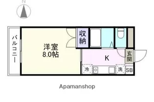 モアクレスト【307号室】の間取り