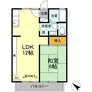コンフォール【2階】の間取り