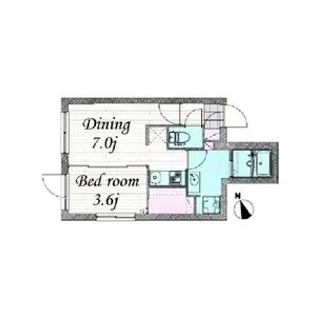 BRANCHE用賀【3階】の間取り