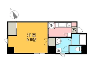 フィヤージュベール【802号室】の間取り